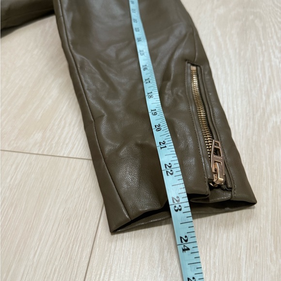 Blank NYC Women's Cognac Leather Jacket - Picture 7 of 9